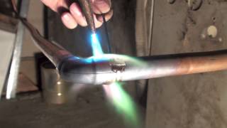 How to braze copper with sil-phos brazing rod