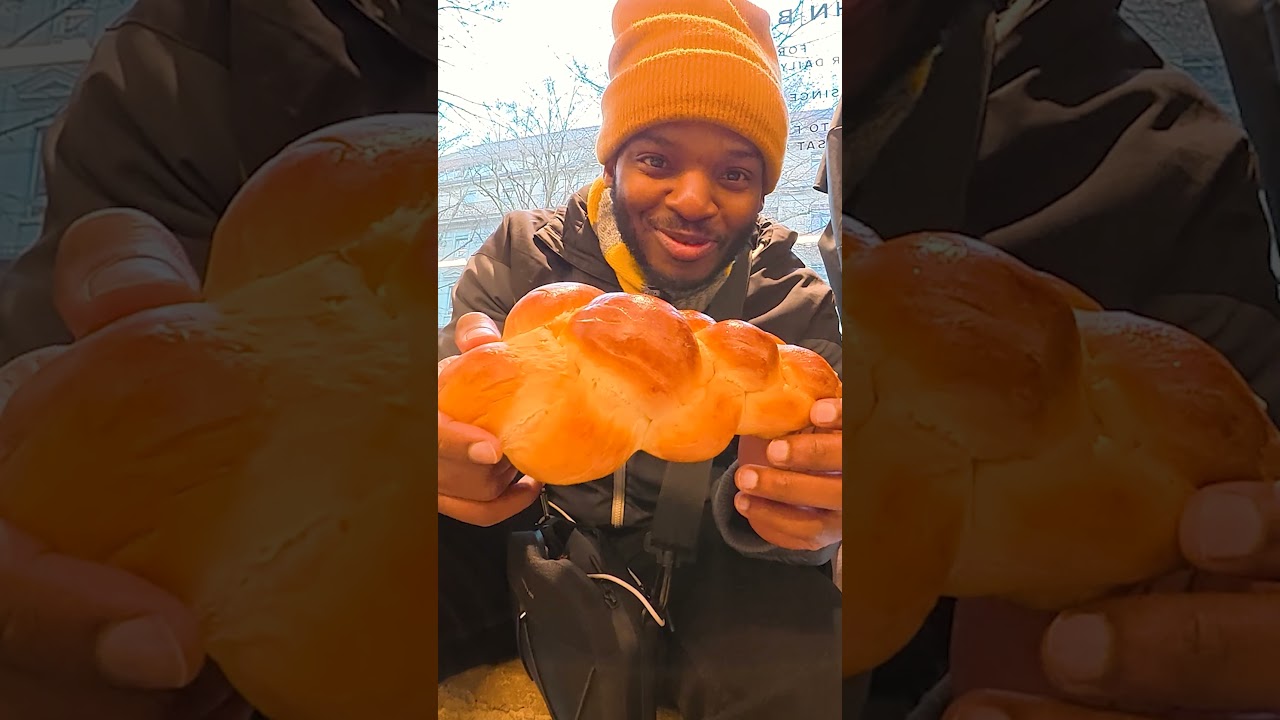 Я попробовал популярный в Цюрихе хлеб Zopf 🇨🇭