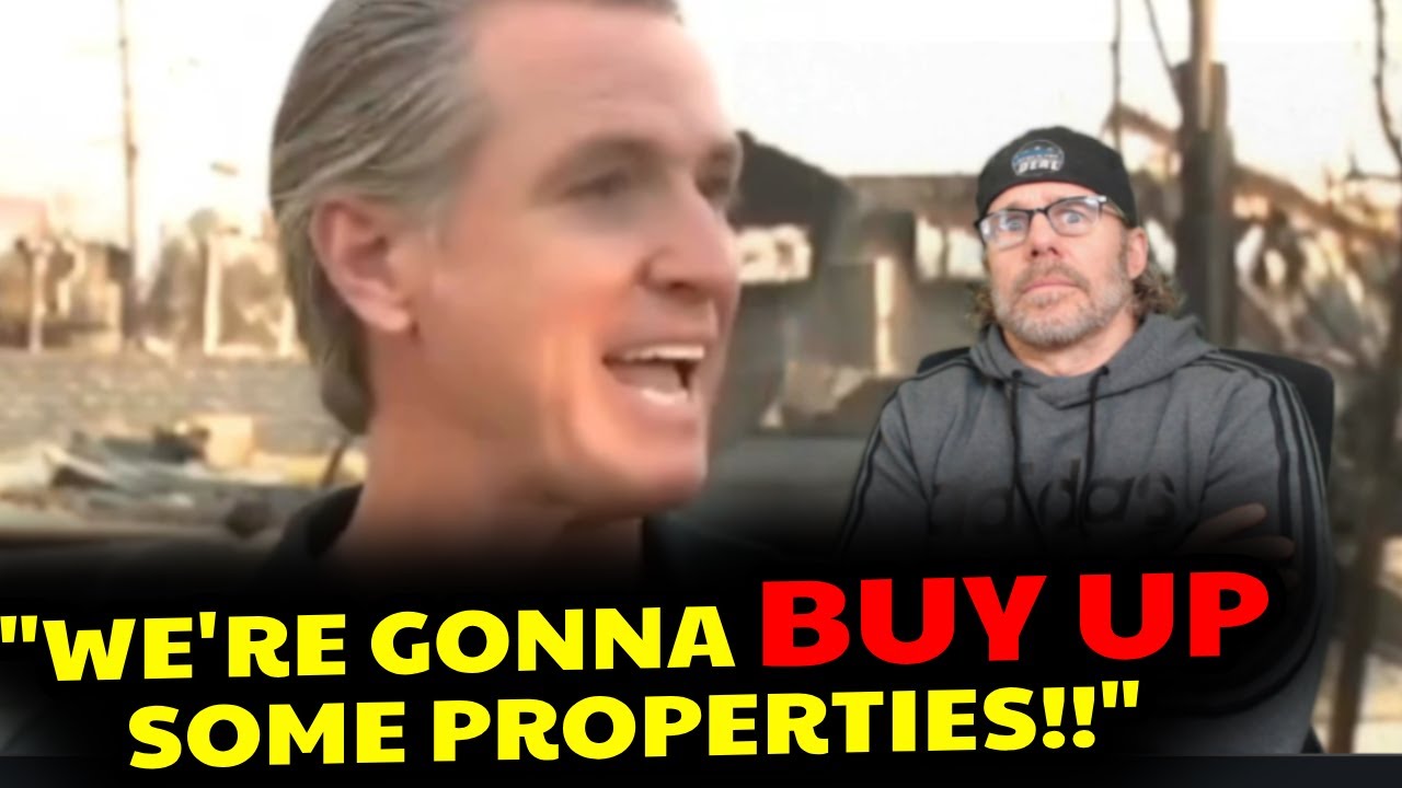 L.A. Fire Land SPECULATORS!! WTF Did Gavin Newsom Just ADMIT on
