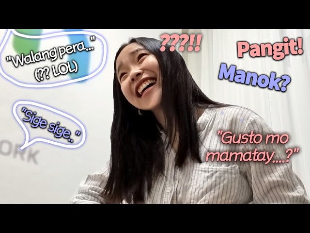 Koreans' Funny Random Talk in Tagalog😂｜Why we love the