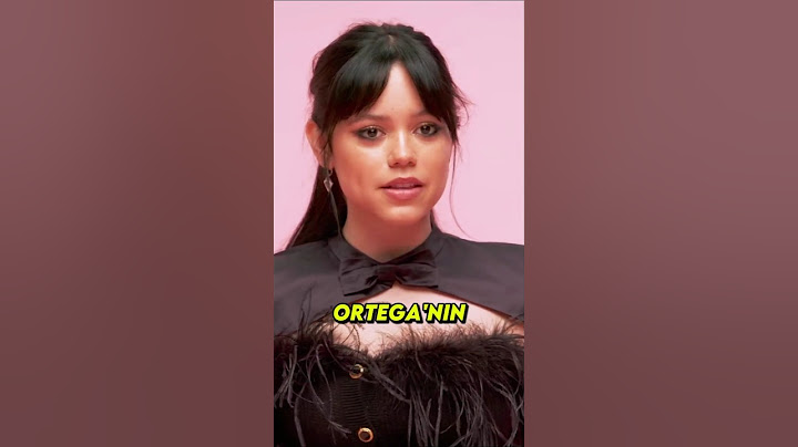 Jenna Ortega'nın Çekimlerde Göz Kırpması Yasaklandı!