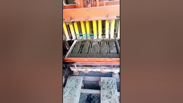 Kenya concrete block machine QTJ4 40 most popular manual hollow block machine