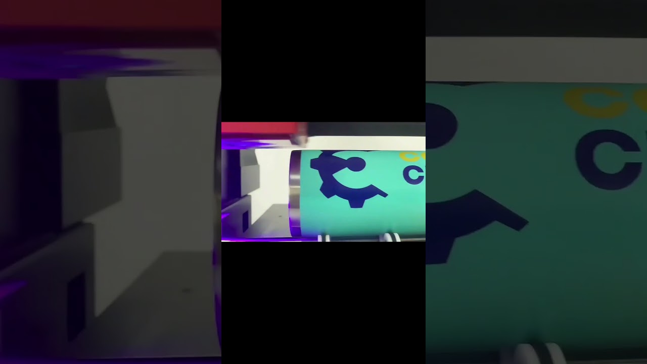 How To Print On Bottles With UV Printer Rotary Jig