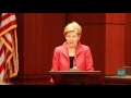 Elizabeth Warren Marks Fifth Anniversary Of FCIC