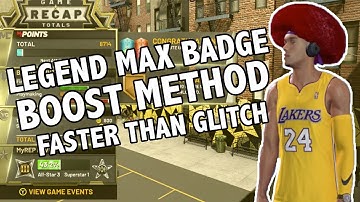NBA 2K20 LEGEND REP + HOF MAX BADGE + 99 OVR BOOST METHOD REVEALED! DENSKI CERTIFIED!