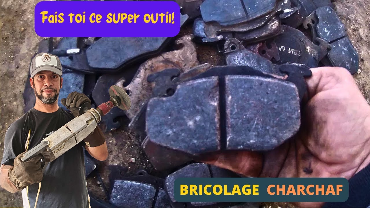 !DO NOT throw away OLD brake pads / !NE jetez PAS les plaquettes de