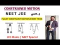 constrained motion part-3 | NLM CONSTRAINT EQUATION|NEET ncert cbse JEE |11TH PHYSICS| Amit pandey