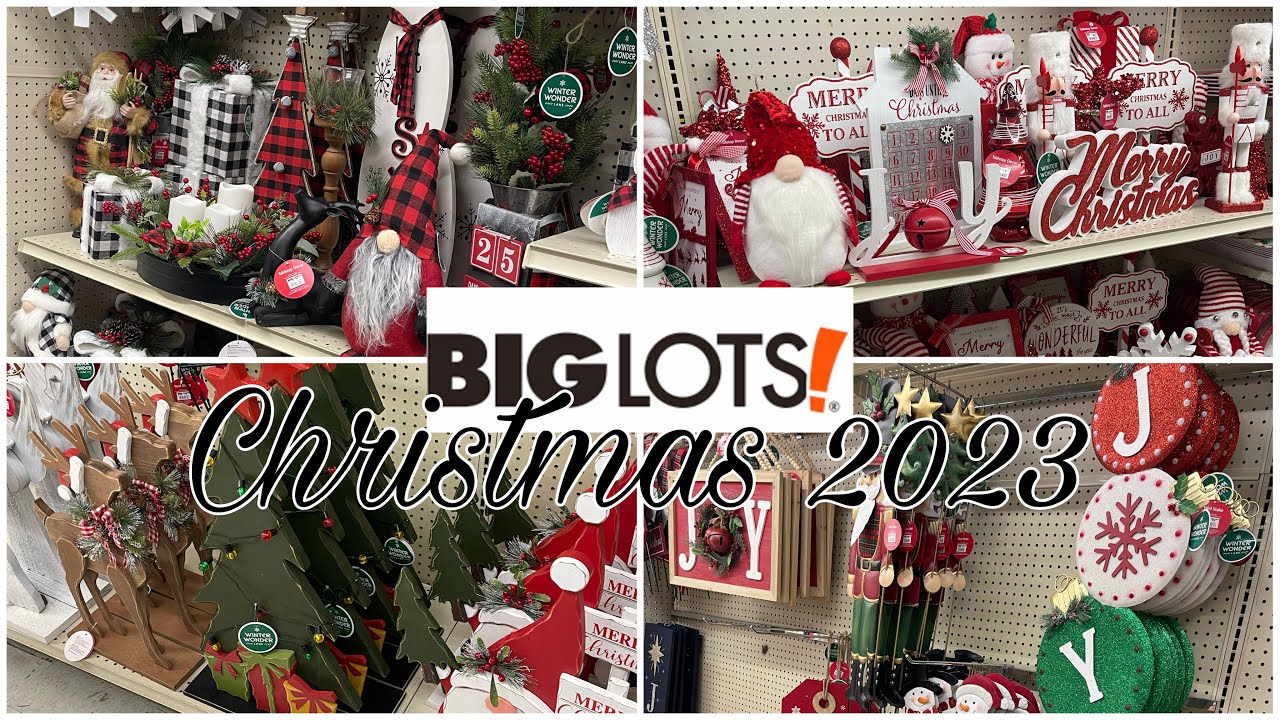 BIG LOTS! Christmas Decor 2024 - YouTube