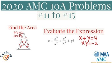 2020 AMC 10A #11 to #15