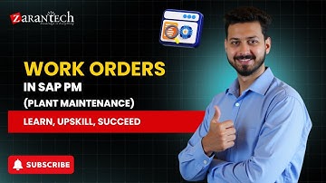 Work Orders in SAP PM (Plant Maintenance) | ZaranTech