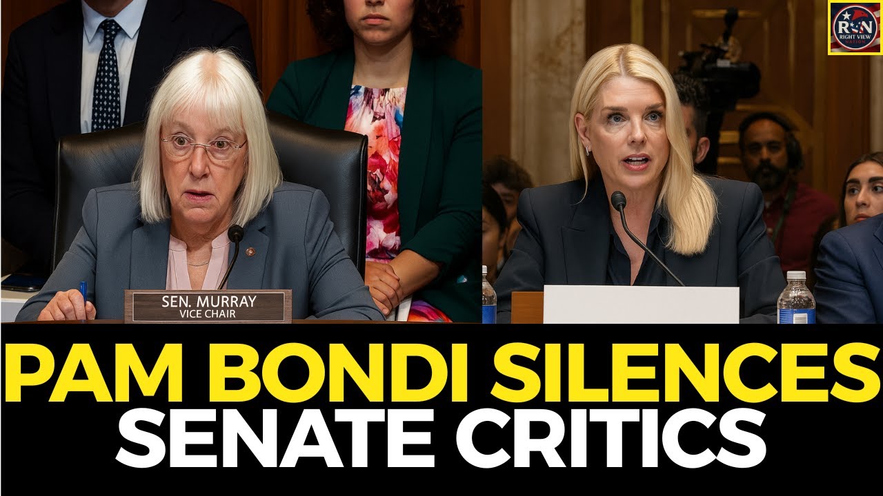 🚨 SHOCKING MOMENT: Pam Bondi DESTROYS Democrat Senator in Explosive DOJ Hearing!
