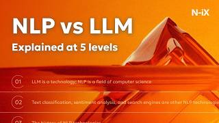 LLM vs NLP explained at 5 levels