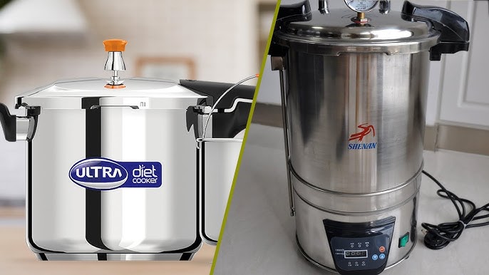 PEL.301 AUTOCLAVE PORTABLE PRESSURE COOKER TYPE STAINLESS STEEL