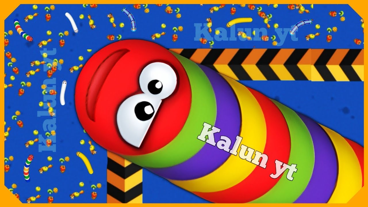 🐍WORMSZONE.IO | Giant Slither Snake Top 01 🏆 | Epic Worms Zone Biggest Snake Gameplay! | Kalun yt