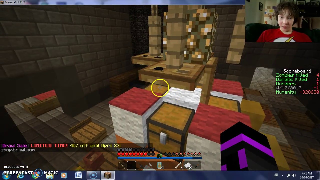 minecraft mc warz #35 FT. the green ender gamer (subsrcibe) - YouTube