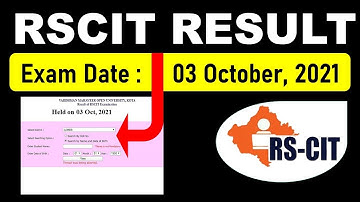 RSCIT Exam 3 October 2021 Result Declared | RSCIT Result Kaise Dekhe | Rscit result घोषित हुआ 2021