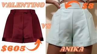 DIY CUFFED SHORTS // valentino inspired (because I just HAVE to have expensive taste)