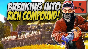 Breaking Into a Rich Decaying Compound! - Rust Solo Survival Gameplay