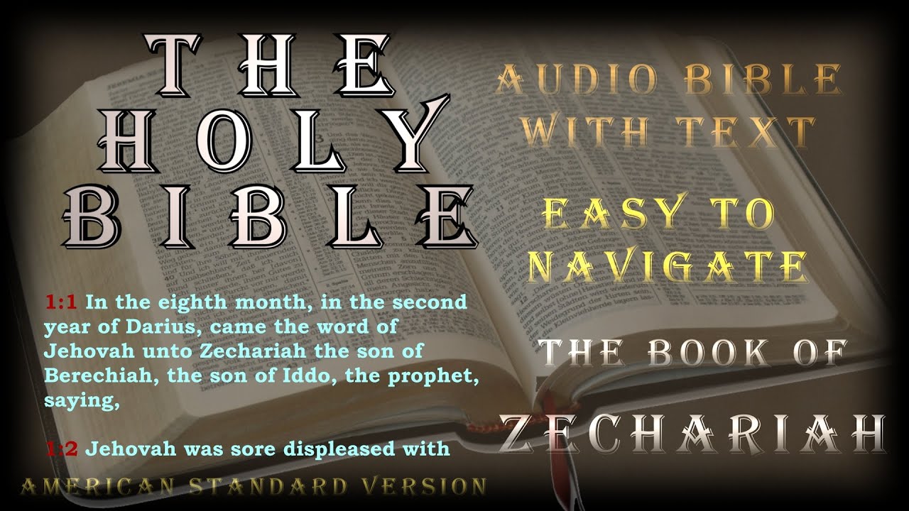 The Book of Zechariah - Holy Bible - Audio Bible with captions - YouTube
