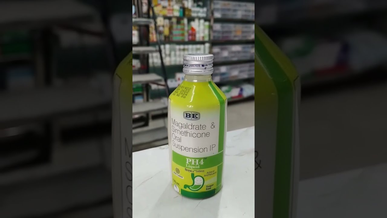 PH4 Syrup Antacid Medicine BE Pharma Trinding