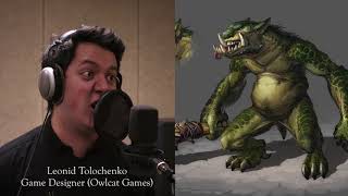 Owlcats doing voiceover - Troll (Pathfinder: Kingmaker)