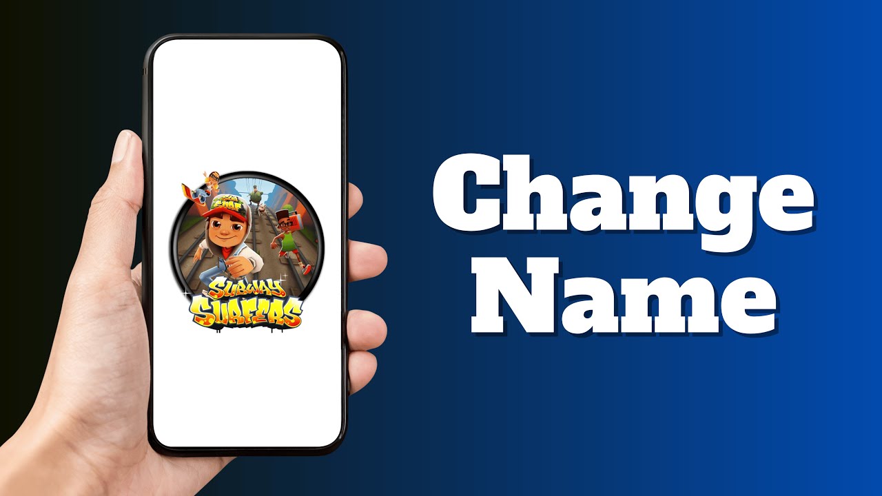 How to Change Name on Subway Surfers - YouTube