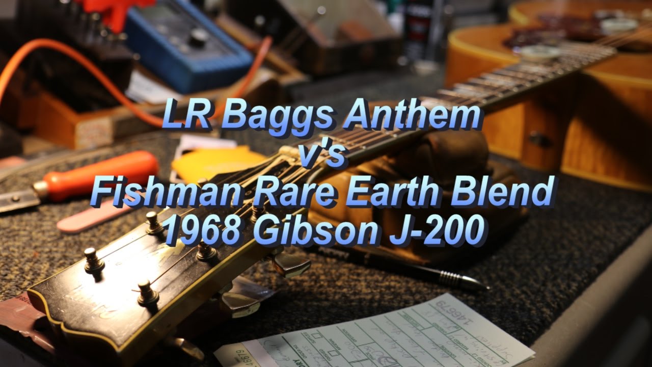 Test de trois micros guitare L.R. Baggs : Guitare trip L.R. Baggs -  Audiofanzine