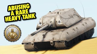 TANKING SHOTS to get a NUKE  E100 and Maus in War Thunder