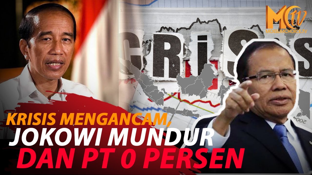 Krisis Mengancam Jokowi Mundur Dan Pt 0 Persen