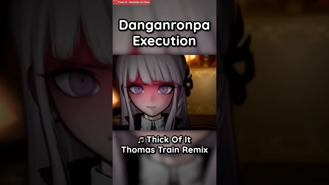 What if Thick Of It was played on a REAL piano? (Danganronpa Execution)