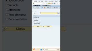 Adding Shortcuts in SAP GUI #sapabap #abaptutorial #abaponhana #sap #abap #abapprogramming