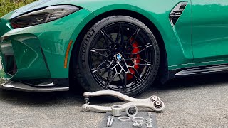 BMW G80 M3 DINAN Monoball Installation & Review | Mega Fast Steering! screenshot 5