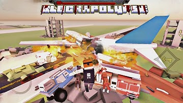 BLOCKAPOLYPSE Zombie Shooter: New Plane Crushed on Island. Mike tries to find Survivals Gameplay