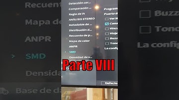 Configur SMD IVS IA en Dahua con salida de alarma Human Detection