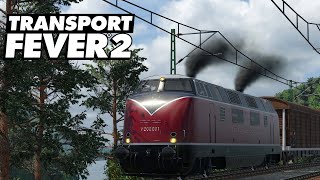 Transport Fever 2 #19 | Bodenseemap | Die V200 & Schiffe auf dem Bodensee Transport Fever 2 #19 | Bodenseemap | Die V200 & Schiffe auf dem Bodensee