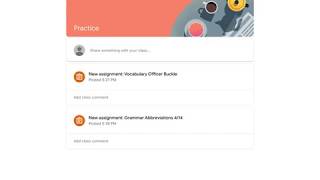 How to find classwork in Google Classroom