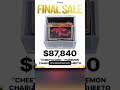 Flamin Hot Cheeto Auction Facts