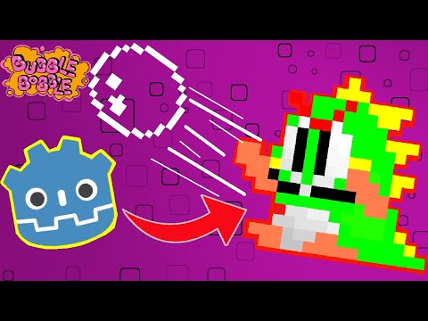 Godot Tutorial- How To Make Bubble Bobble (In 7 Minutes)