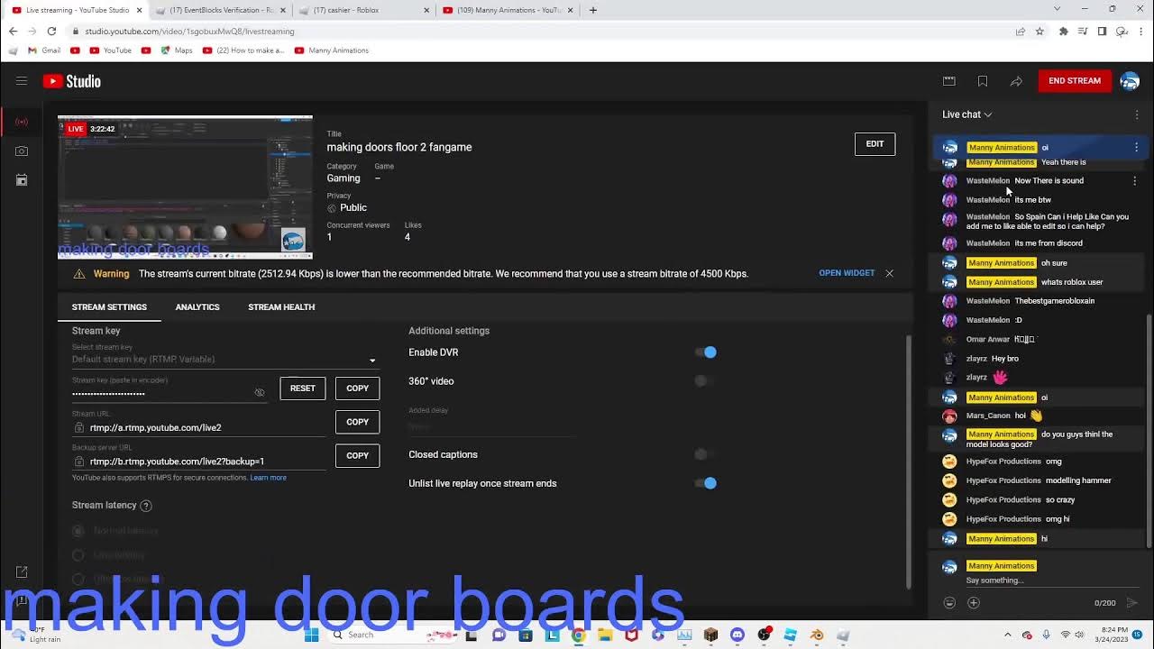 making doors floor 2 fangame YouTube