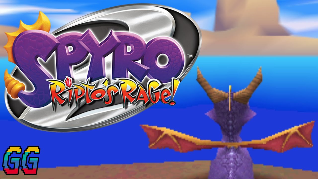 PS1 Spyro 2: Ripto's Rage 1999 (100% + ALL SKILL POINTS) - No ...