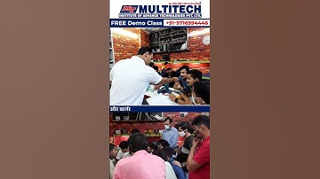 Learn Laptop Repairing in Delhi |  100% Live Practical Training #Multitechinstitute #shorts