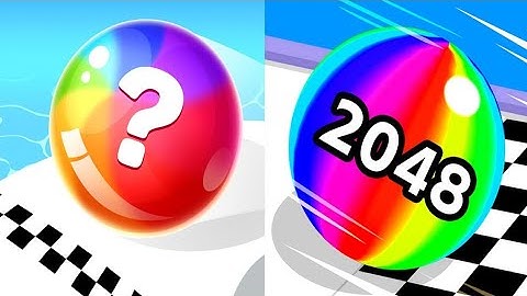 Ball Master 2048 VS Ball Run 2048 -SpeedRun Gameplay Android iOS Ep 1