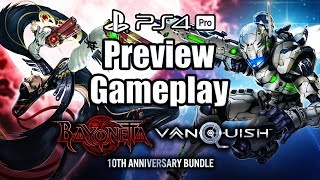 Bayonetta & Vanquish 10th Anniversary Bundle Remaster - PS4 PRO Preview (30 mins of Gameplay)