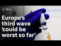 Covid rates in central Europe are among the highest in the world as third wave hits