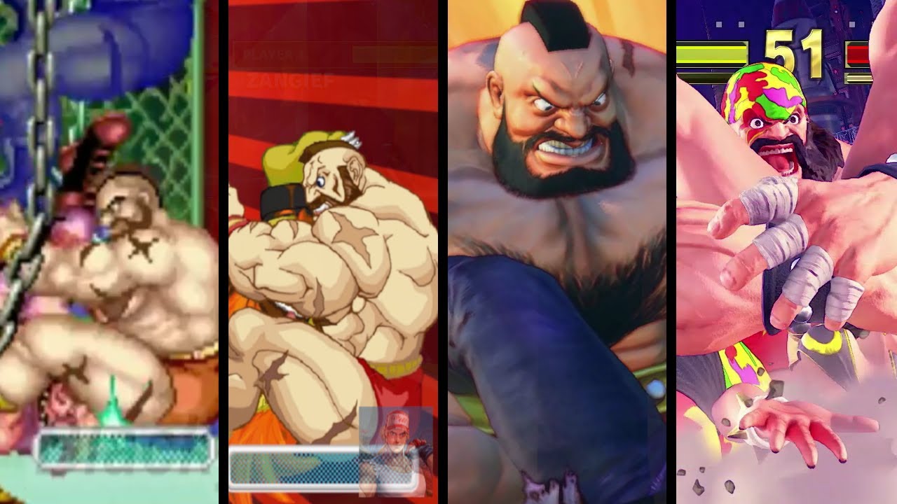 Zangief really doesn't need Green Hand now that he can Drive Rush