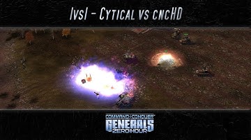 [C&C Zero Hour] 1vs1 - Cynical vs cncHD