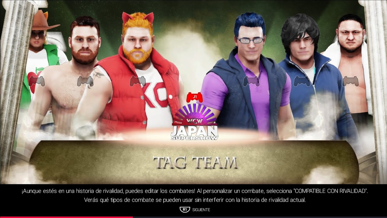 WWE 2k19 The Apple's vs The Nightmare Bronies - Tag Team