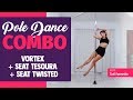 Pole Dance Combo - Vortex + Seat Tesoura + Seat Twisted - Tati Favretto
