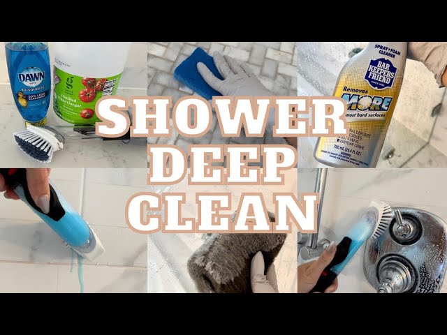 5 best ways to clean a shower (and keep it clean) – House Mix