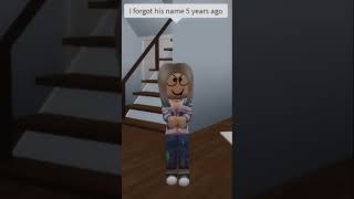 When your mom forgot your name 😰⁉️ #shorts #roblox